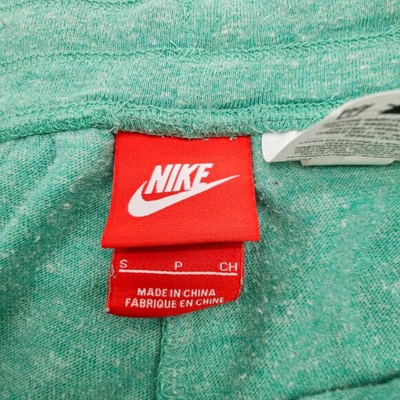 Nike Shorts Women's Small, Green, Lightweight Lounge, Cotton Blend - Picture 10 of 15